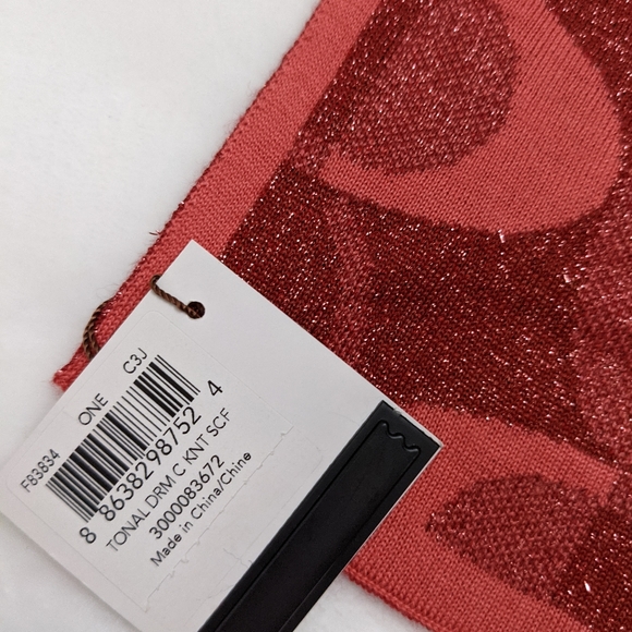 Coach Signature C Tonal Dream Knit Scarf - Picture 9 of 12